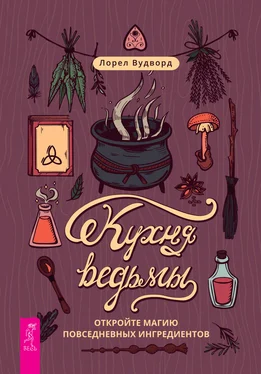 Лорел Вудворд Кухня ведьмы: откройте магию повседневных ингредиентов обложка книги