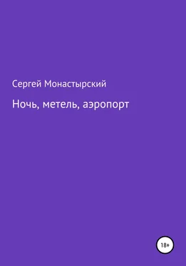 Сергей Монастырский Ночь, метель, аэропорт обложка книги