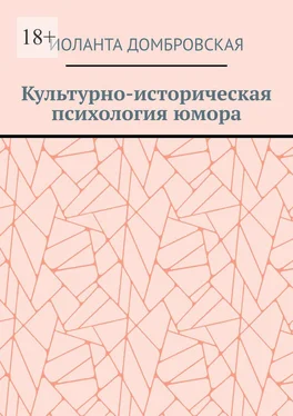 Иоланта Домбровская Культурно-историческая психология юмора обложка книги