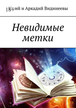 Юрий и Аркадий Видинеевы Невидимые метки обложка книги