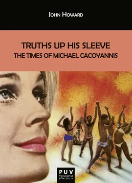 John Howard Truths Up His Sleeve: The Times of Michael Cacoyannis обложка книги