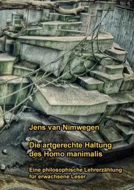 Jens van Nimwegen Die artgerechte Haltung des Homo manimalis обложка книги