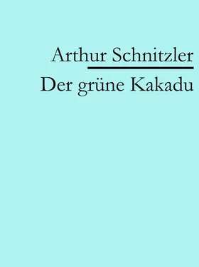 Arthur Schnitzler Der grüne Kakadu обложка книги