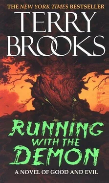 Terry Brooks Running With The Demon обложка книги