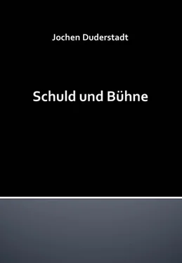 Jochen Duderstadt Schuld und Bühne обложка книги