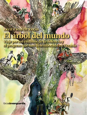 Xavier Mas de Xaxàs El árbol del mundo обложка книги