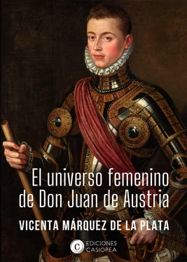 Vicenta Marquez de la Plata El universo femenino de don Juan de Austria обложка книги