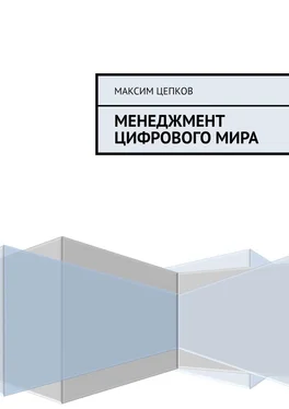 Максим Цепков Менеджмент цифрового мира обложка книги