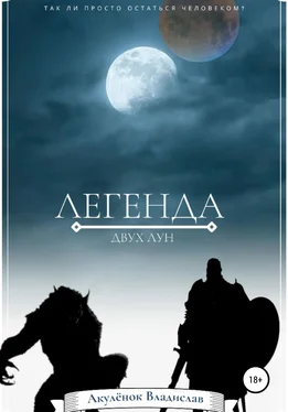 Владислав Акуленок Легенда двух лун обложка книги