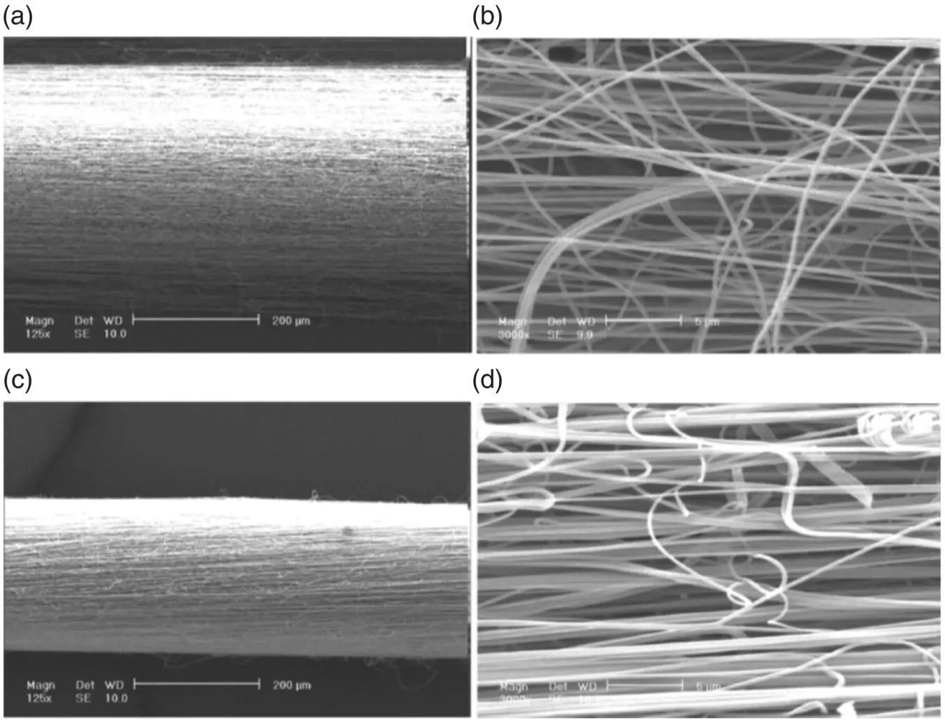 Figure 28 Scanning electron microscope SEM images of a b untreated and - фото 30