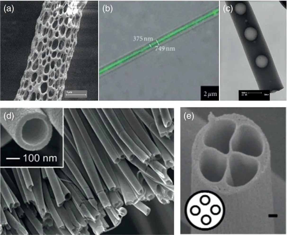 Figure 15 Overview of advanced electrospun nanofiber cross sections a - фото 19