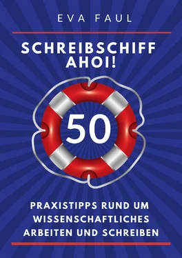 Eva Faul Schreibschiff Ahoi! Erfolgreich in den Hafen der Abschlussarbeit segeln обложка книги