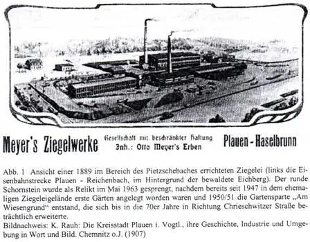 Meyers Ziegelwerke im Heidenreich in Plauen Haselbrunn Die Aufbauarbeit - фото 2
