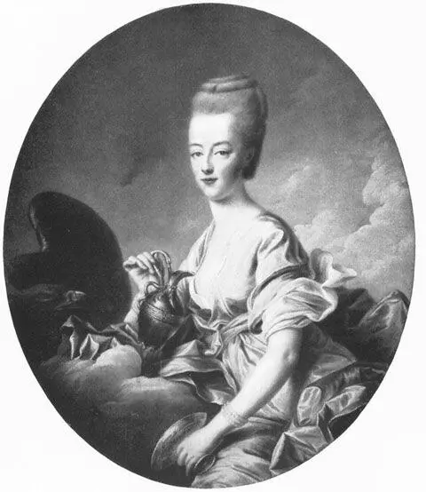 Marie Antoinette die Dauphine als Hebe Ölgemälde von François Hubert - фото 2