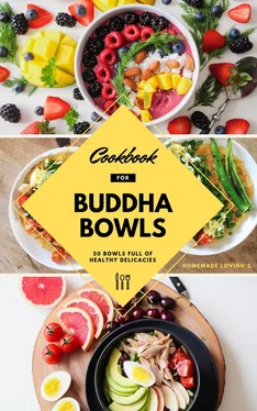 HOMEMADE LOVING'S Cookbook For Buddha Bowls