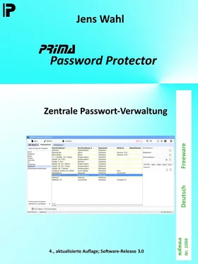 Jens Wahl PRIMA Password Protector обложка книги