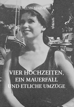 Evelyn Maibaum Vier Hochzeiten, ein Mauerfall und etliche Umzüge обложка книги