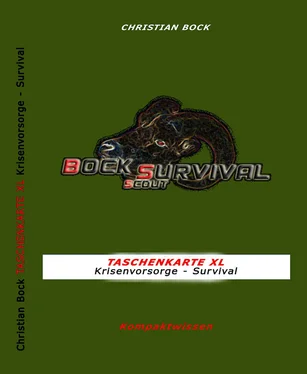 Christian Bock TASCHENKARTE XL Krisenvorsorge - Survival обложка книги