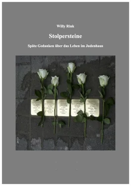 Willy Rink Stolpersteine обложка книги