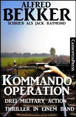 Alfred Bekker Kommando-Operation: Drei Military Action Thriller in einem Band обложка книги