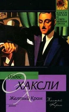 Олдос Хаксли Желтый Кром обложка книги