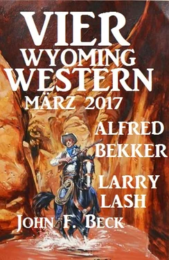 Alfred Bekker Vier Wyoming Western März 2017 обложка книги