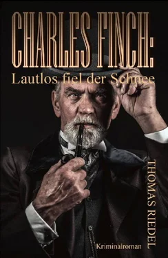 Thomas Riedel Charles Finch: Lautlos fiel der Schnee обложка книги