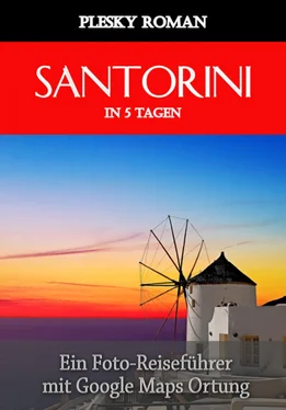 Roman Plesky Santorini in 5 Tagen обложка книги