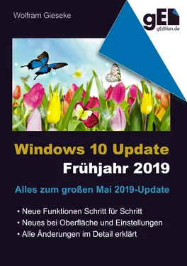 Wolfram Gieseke Windows 10 Update - Frühjahr 2019 обложка книги