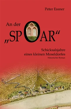 Peter Essner An der Spoar - Schicksalsjahre eines kleinen Moseldorfes обложка книги