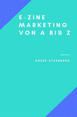 André Sternberg Ezine-Marketing von A bis Z обложка книги