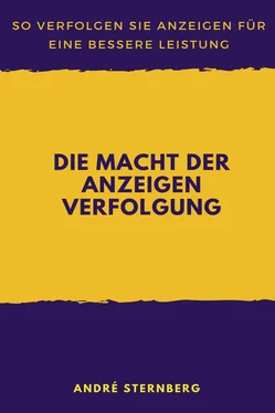 André Sternberg Die Macht der Anzeigen Verfolgung обложка книги