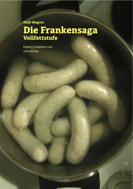 Matthias Wagner Die Frankensaga – Vollfettstufe обложка книги