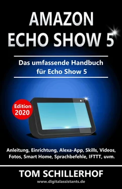 Tom Schillerhof Amazon Echo Show 5 - Das umfassende Handbuch für Echo Show 5 обложка книги