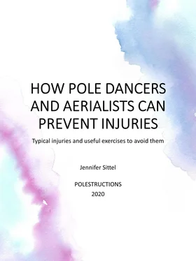 Jennifer Sittel HOW POLE DANCERS AND AERIALISTS CAN PREVENT INJURIES обложка книги