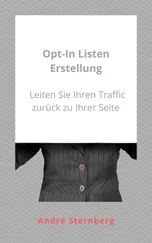 André Sternberg - Opt-In-Listen Erstellung