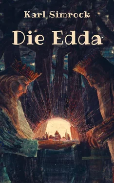 Karl Simrock Die Edda обложка книги