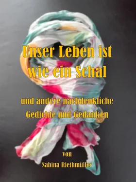 Sabina Riethmüller Unser Leben ist wie ein Schal обложка книги