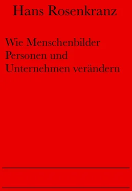 Dr. Hans Rosenkranz Wie Menschenbilder Personen und Unternehmen verändern обложка книги