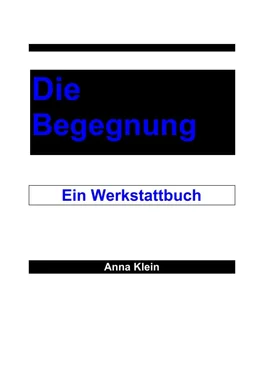 Anna Klein Die Begegnung обложка книги