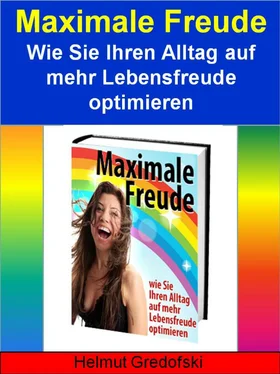 Helmut Gredofski Maximale Freude - Wie Sie Ihren Alltag auf mehr Lebensfreude optimieren обложка книги