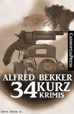 Alfred Bekker 34 Kurz-Krimis обложка книги