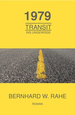 Bernhard Wilhelm Rahe 1979 Transit ins Ungewisse обложка книги