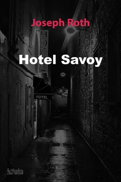 Joseph Roth Hotel Savoy обложка книги