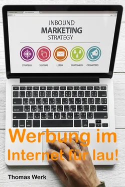 Thomas Werk Werbung im Internet für lau! обложка книги