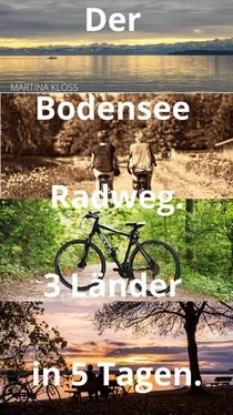 Martina Kloss Der Bodensee Radweg rund um den Bodensee – 3 Länder in 5 Tagen обложка книги