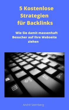 André Sternberg 5 Kostenlose Strategien für Backlinks обложка книги