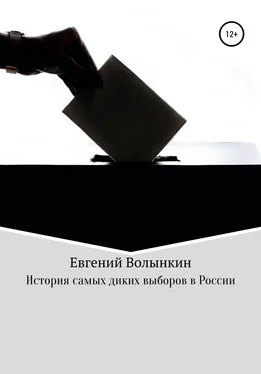 Евгений Волынкин История самых диких выборов в России обложка книги