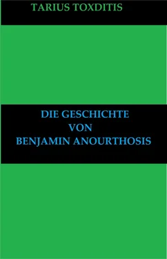 Tarius Toxditis Die Geschichte von Benjamin Anourthosis обложка книги