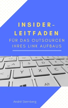 André Sternberg Insider-Leitfaden für das Outsourcen Ihres Link Aufbaus обложка книги